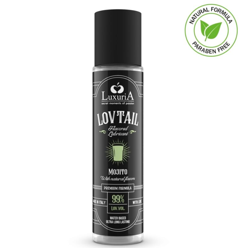 Lubrifiant gourmand base eau saveur mojito — vue principale