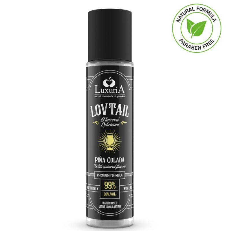 Lubrifiant gourmand base eau saveur piña colada — vue principale