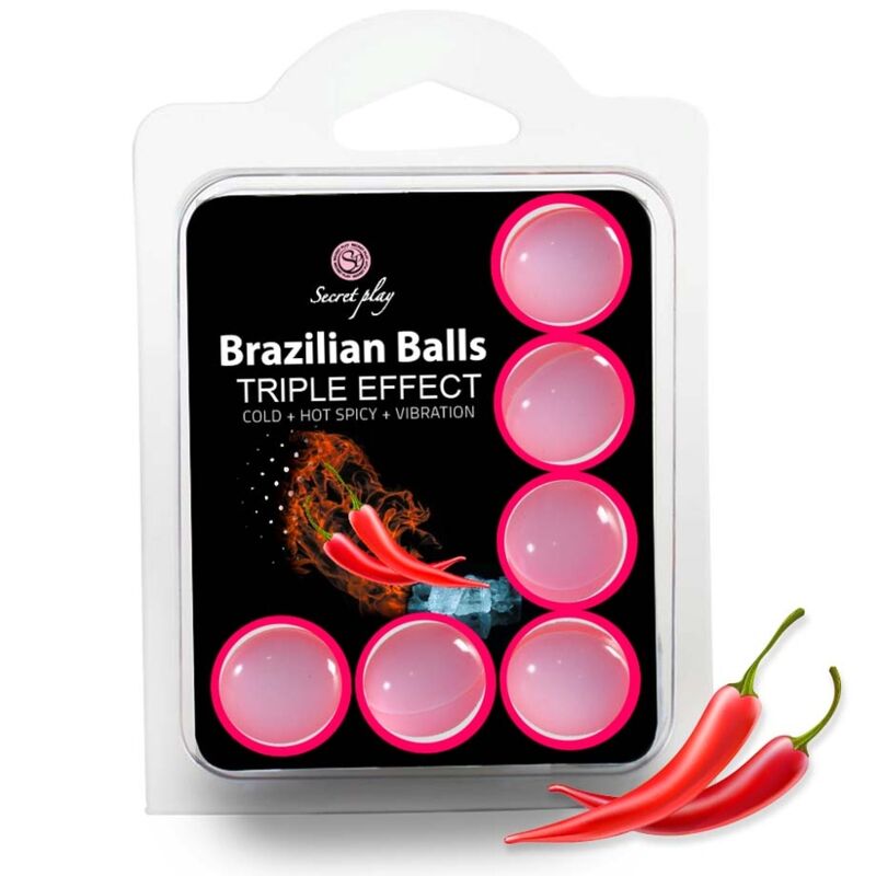 Boules de massage triple effet chaud froid — vue principale