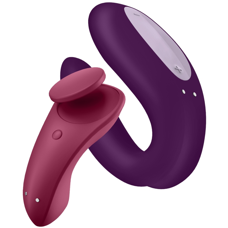 Coffret couple deux vibromasseurs connectés — détail produit