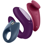 Coffret couple trois vibromasseurs compatibles — vue principale