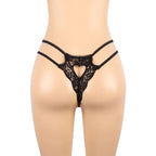 Ensemble lingerie 3 pièces soutien-gorge et porte-jarretelle — détail design 2