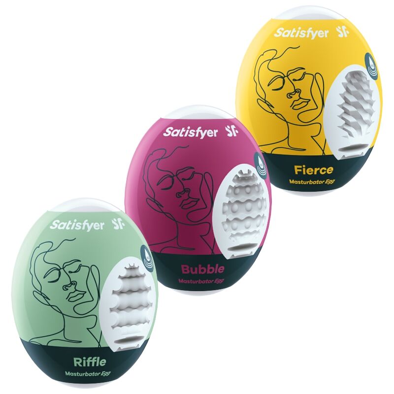 satisfyer 3 oeufs masturbateurs riffle bubble fierce