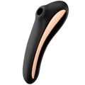 satisfyer vibrateur dual kiss air pulse noir