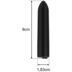 Balle vibrante compacte 10 modes — vue de profil