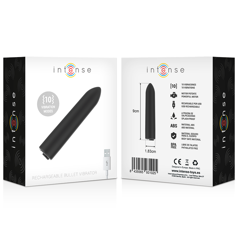 Balle vibrante compacte 10 modes — vue rapprochée