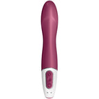 Vibromasseur point G chauffant en silicone — vue de profil