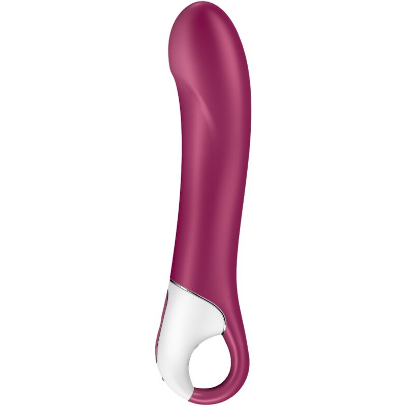 Vibromasseur point G chauffant en silicone — détail produit
