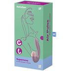 satisfyer supernova air pulse stimulateur et vibration blanc
