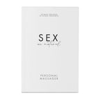 Etui blanc Personal Massager Sex au Naturel Bijoux Indiscrets, design epure mention Intimate Wellness, packaging du vibromasseur clitoridien sur fond blanc