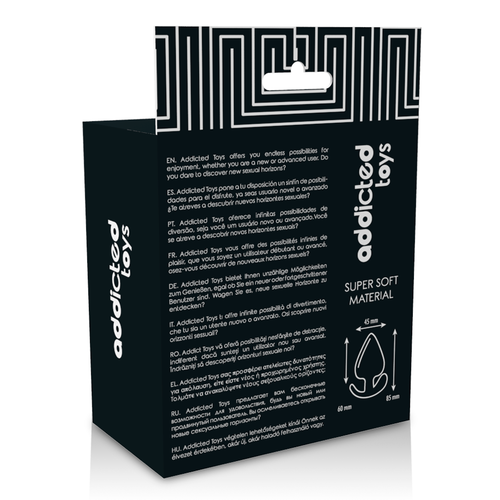 Plug anal Addicted silicone double densité initiation