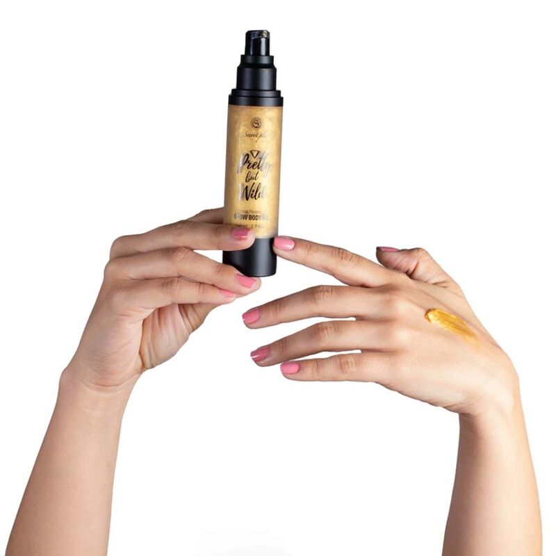 Huile corporelle illuminatrice Glow 50 ml — détail produit