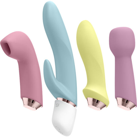 Coffret Marvelous Four vibromasseur et air pulse silicone — vue principale