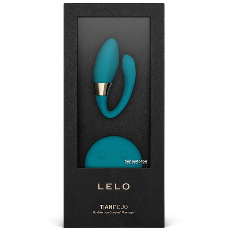 Stimulateur couple télécommandé double moteur Tiani Duo — vue de profil