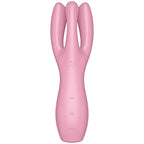 Vibrateur Threesome 3 trois bras silicone — vue de profil