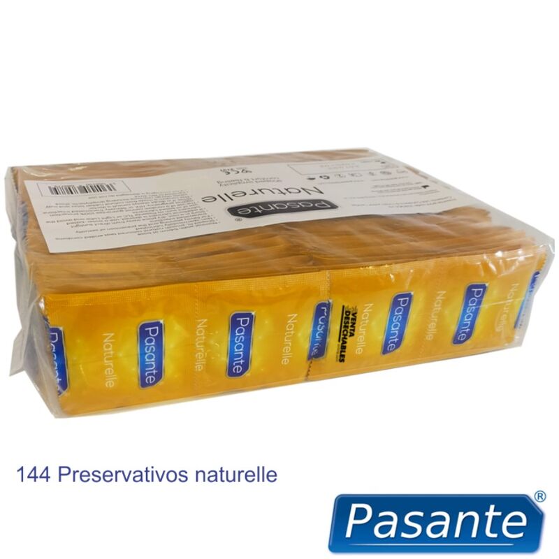 Préservatifs Pasante Naturelle 144 unités — détail produit