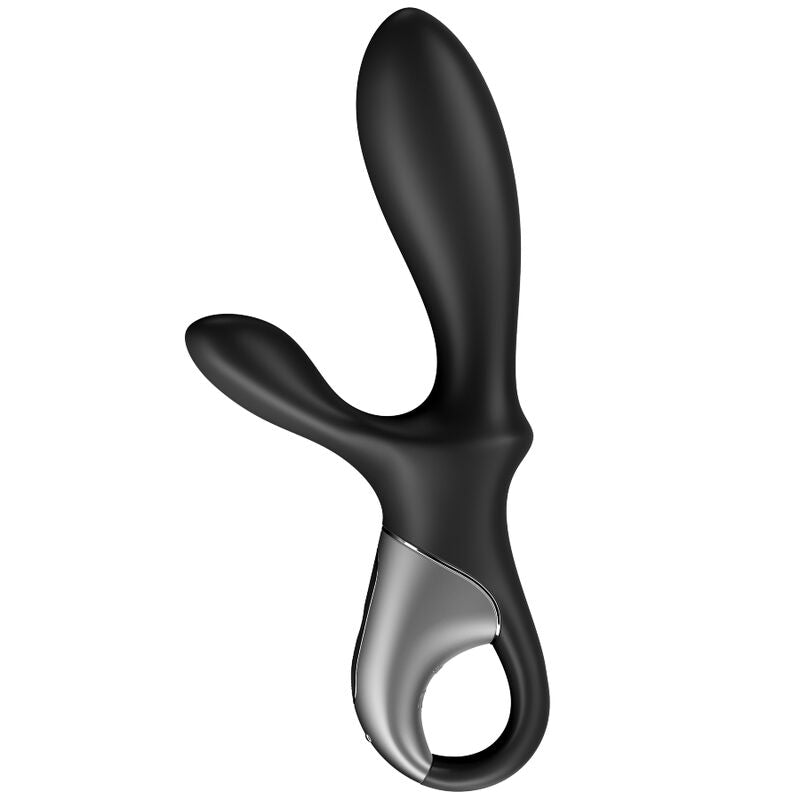 Vibromasseur anal connecté Heat Climax+ silicone — détail produit