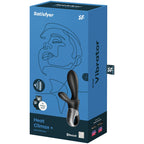 Vibromasseur anal connecté Heat Climax+ silicone — vue de dos