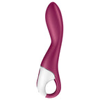 Vibromasseur point G chauffant tige torsadée — détail produit