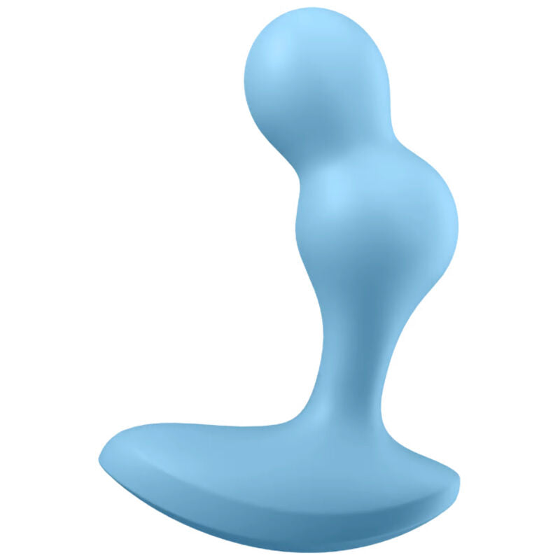 satisfyer application de plug vibrant deep diver gris