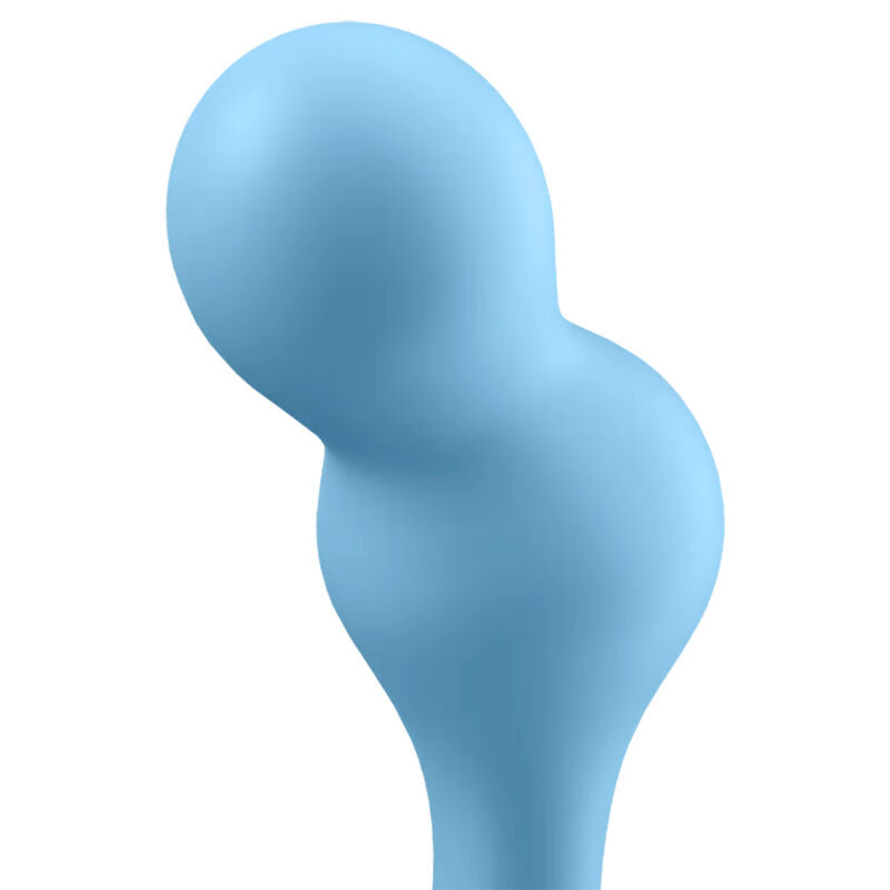 satisfyer application de plug vibrant deep diver gris