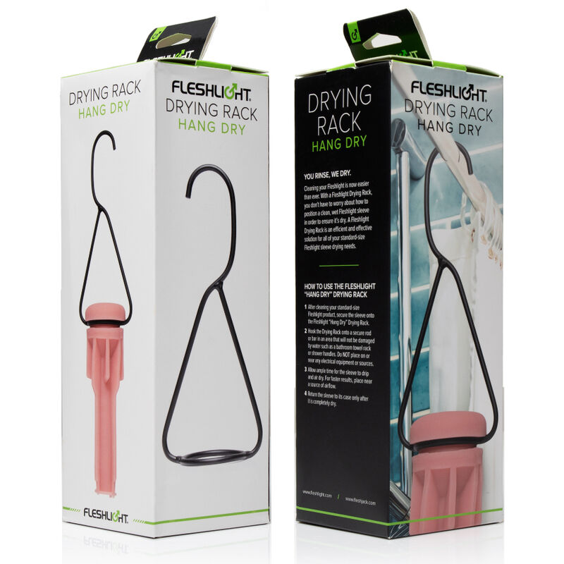 Cintre de séchage Hang Dry pour manchon Fleshlight — détail texture surface