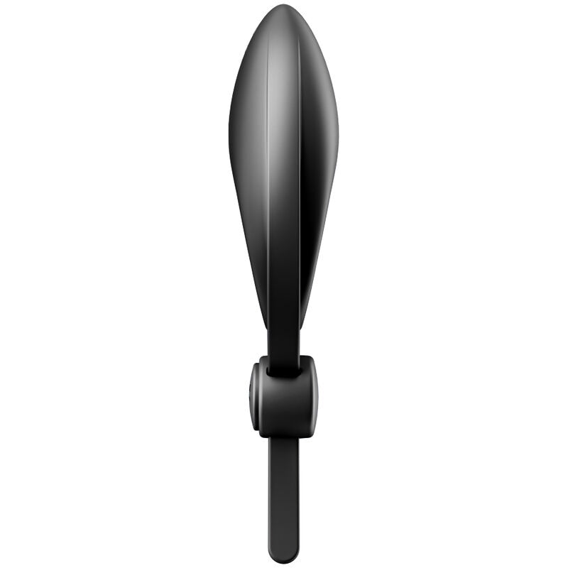Anneau vibrant pour couple en silicone médical — détail texture surface