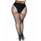 Collants résille nylon Leg Avenue — vue de dos