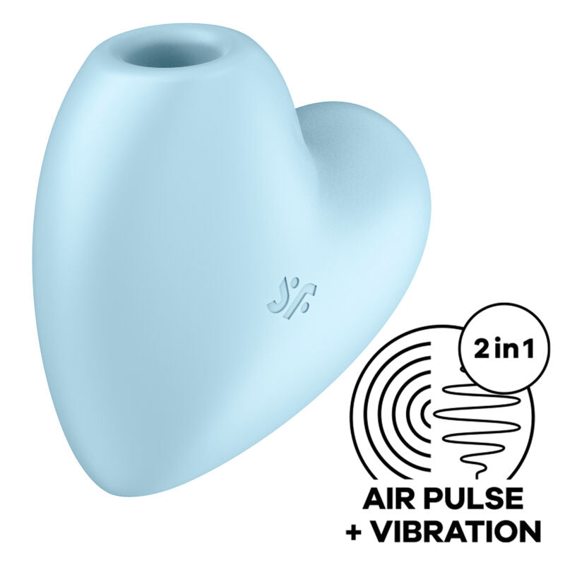 Stimulateur clitoris double air pulsé et vibration — vue principale