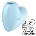 Stimulateur clitoris double air pulsé et vibration — vue principale