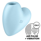 Stimulateur clitoris double air pulsé et vibration — vue principale