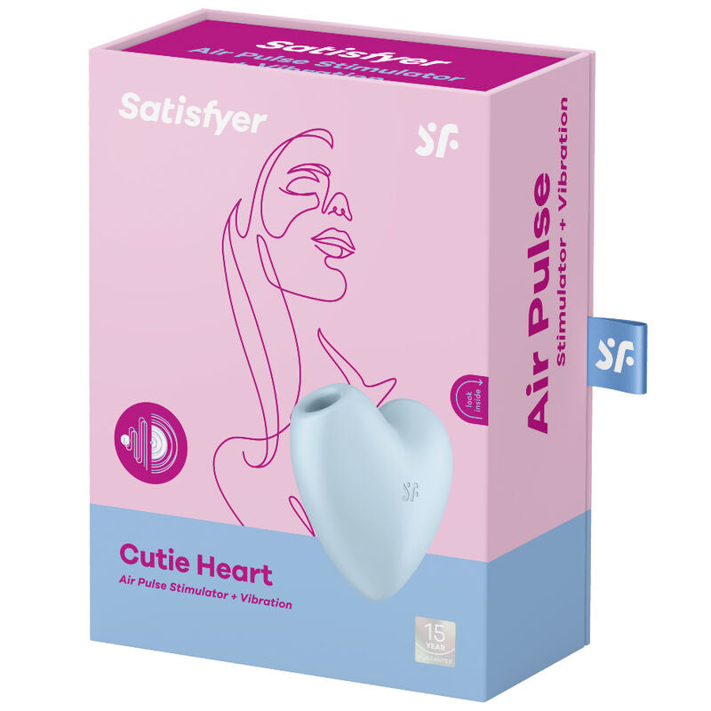 Stimulateur clitoris double air pulsé et vibration — vue de dos