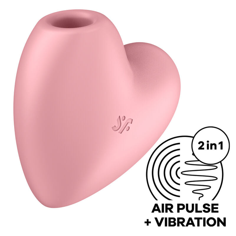 Stimulateur clitoris double air pulsé et vibration — détail texture surface