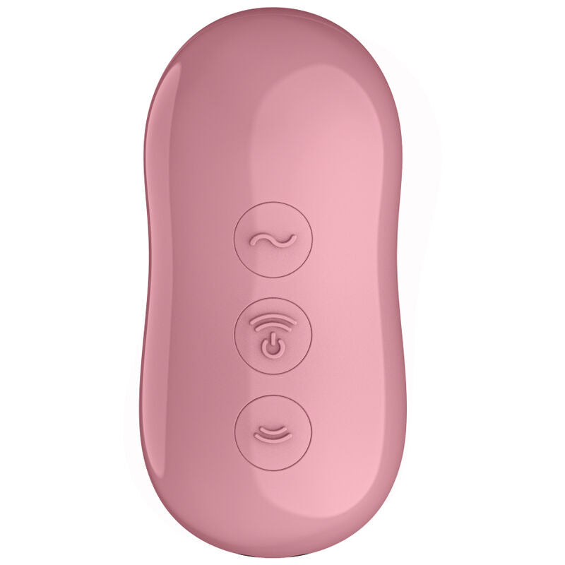 Stimulateur clitoridien Cotton Candy silicone et ABS — détail texture surface