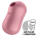 Stimulateur clitoridien Cotton Candy silicone et ABS — vue de dos