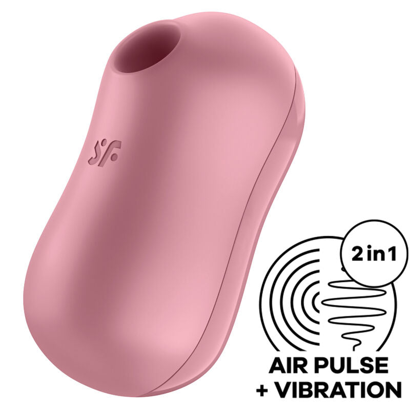 Stimulateur clitoridien Cotton Candy silicone et ABS — vue de dos