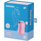 Stimulateur clitoridien Cotton Candy silicone et ABS — vue de profil