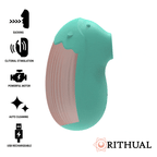 Stimulateur clitoridien Shushu aspiration vibration silicone — détail produit