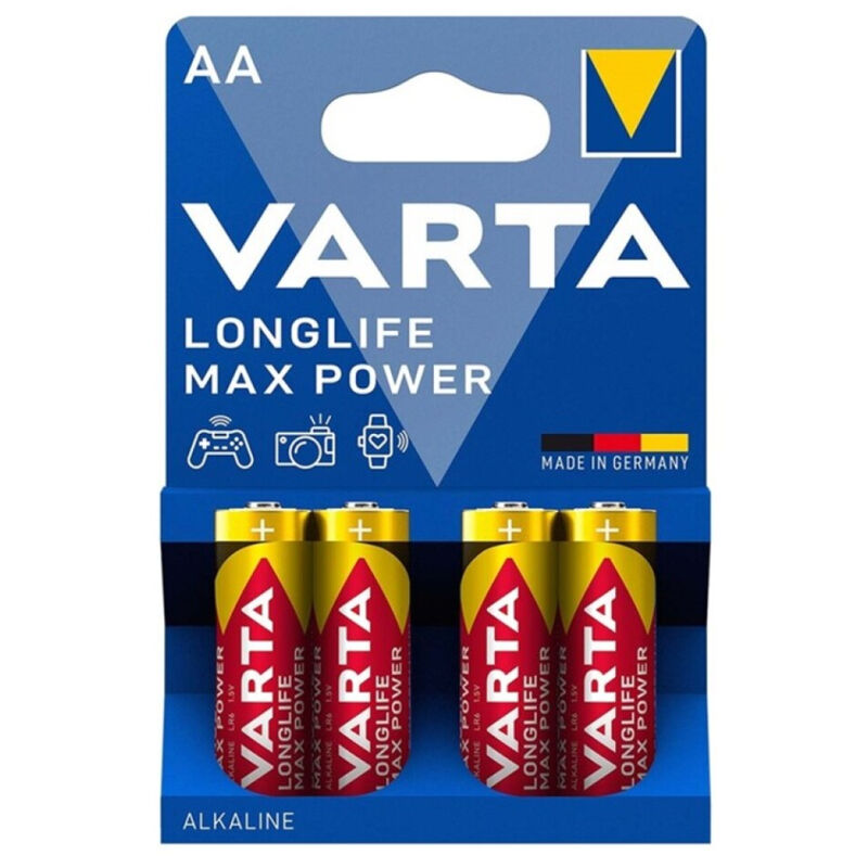 Piles AA alcalines pour vos appareils essentiels