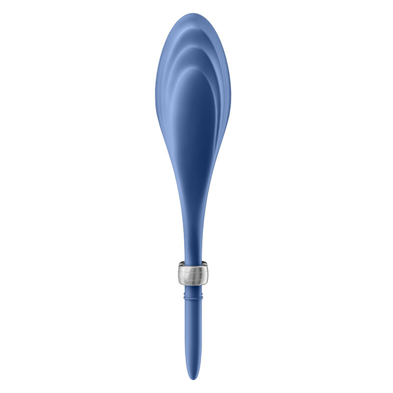 satisfyer vibrateur anneau duelist bleu
