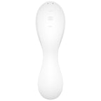 Stimulateur clitoris et point G connecté triple moteur — vue de profil