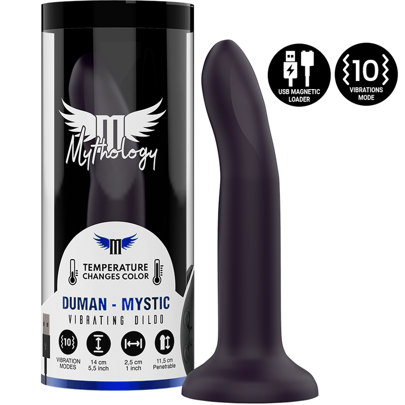 mythology duman mystic dildo s vibrateur watchme technologie sans fil compatible