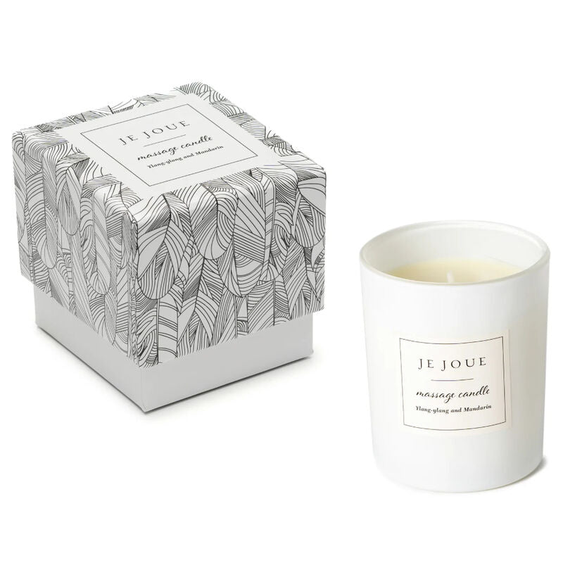 Bougie de massage ylang ylang et mandarine — détail produit
