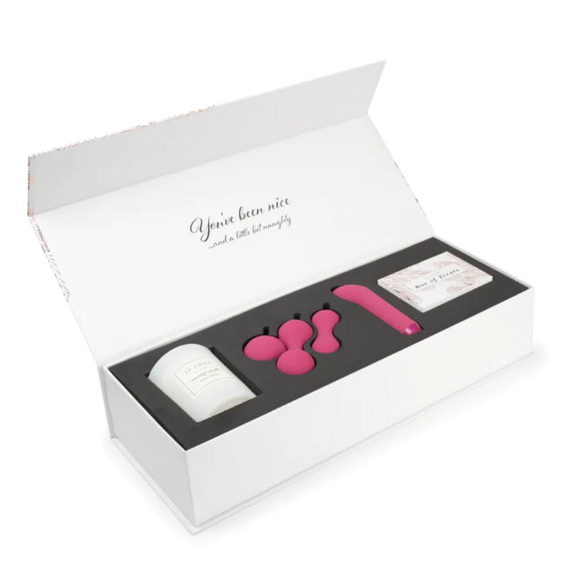 Coffret bien-être Je Joue avec vibromasseur et boules Kegel — détail produit