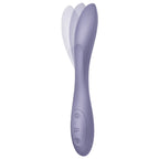 Vibromasseur point G et clitoris à tige flexible — détail produit