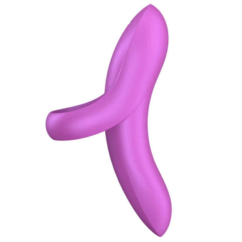Vibromasseur doigt polyvalent en silicone médical — vue rapprochée