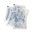 Sachets monodose AQUAglide lubrifiant base eau 3 ml Joydivision, plusieurs dosettes individuelles bleues, formule soluble sans graisse compatible preservatifs latex et oral