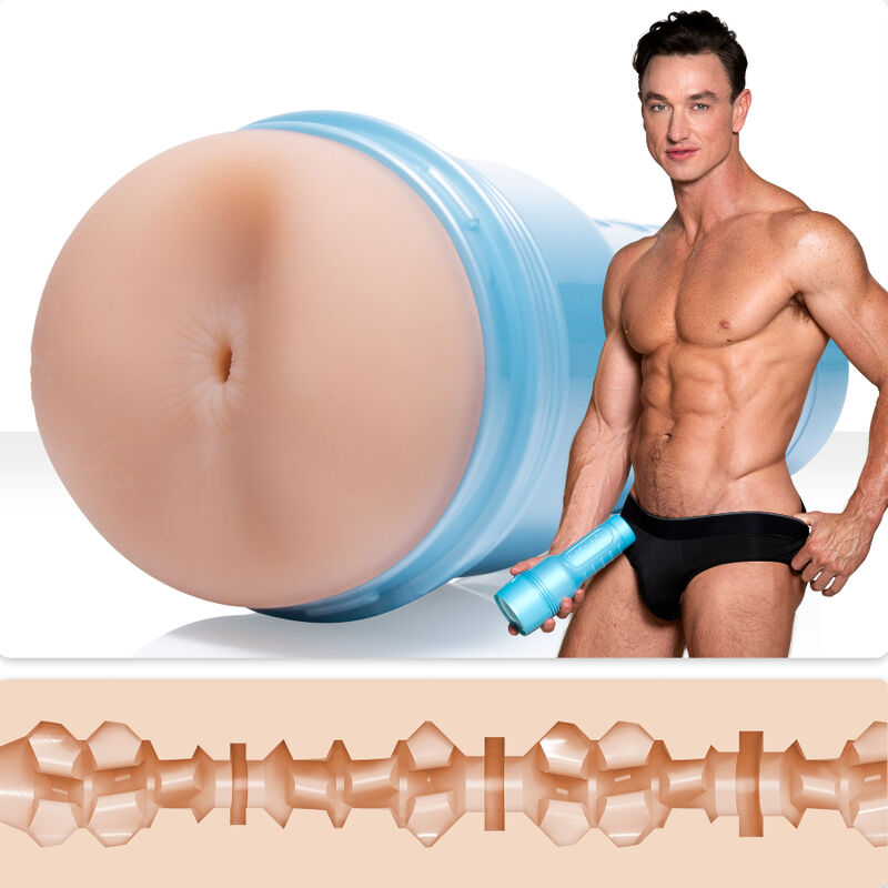 Masturbateur anal réaliste texture multi-chambres — vue principale
