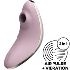 Double stimulateur clitoris air pulsé et vibration — vue principale