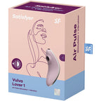Double stimulateur clitoris air pulsé et vibration — vue de dos
